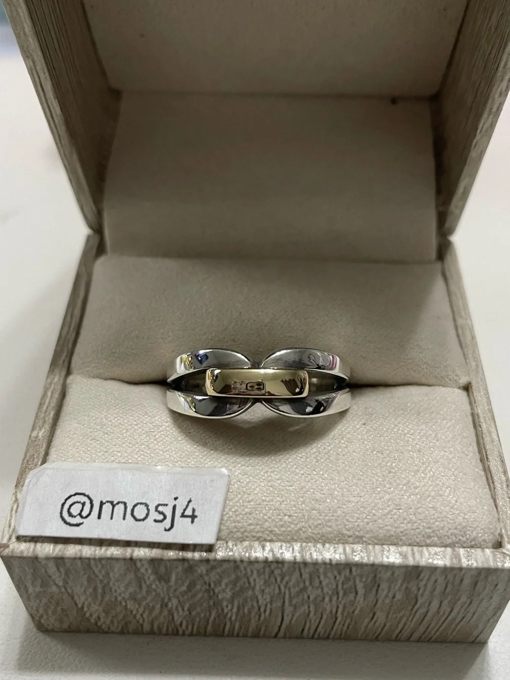 Retired James Avery Enduring Bond Ring